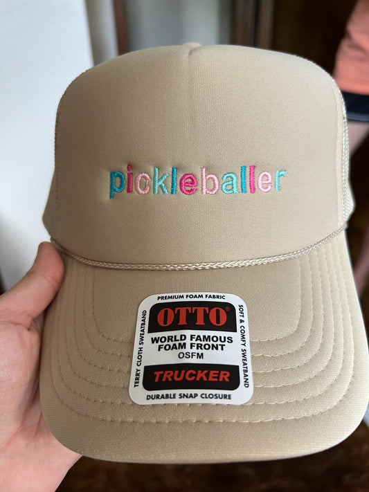 PREORDER-Pickleballer Embroidery Hat