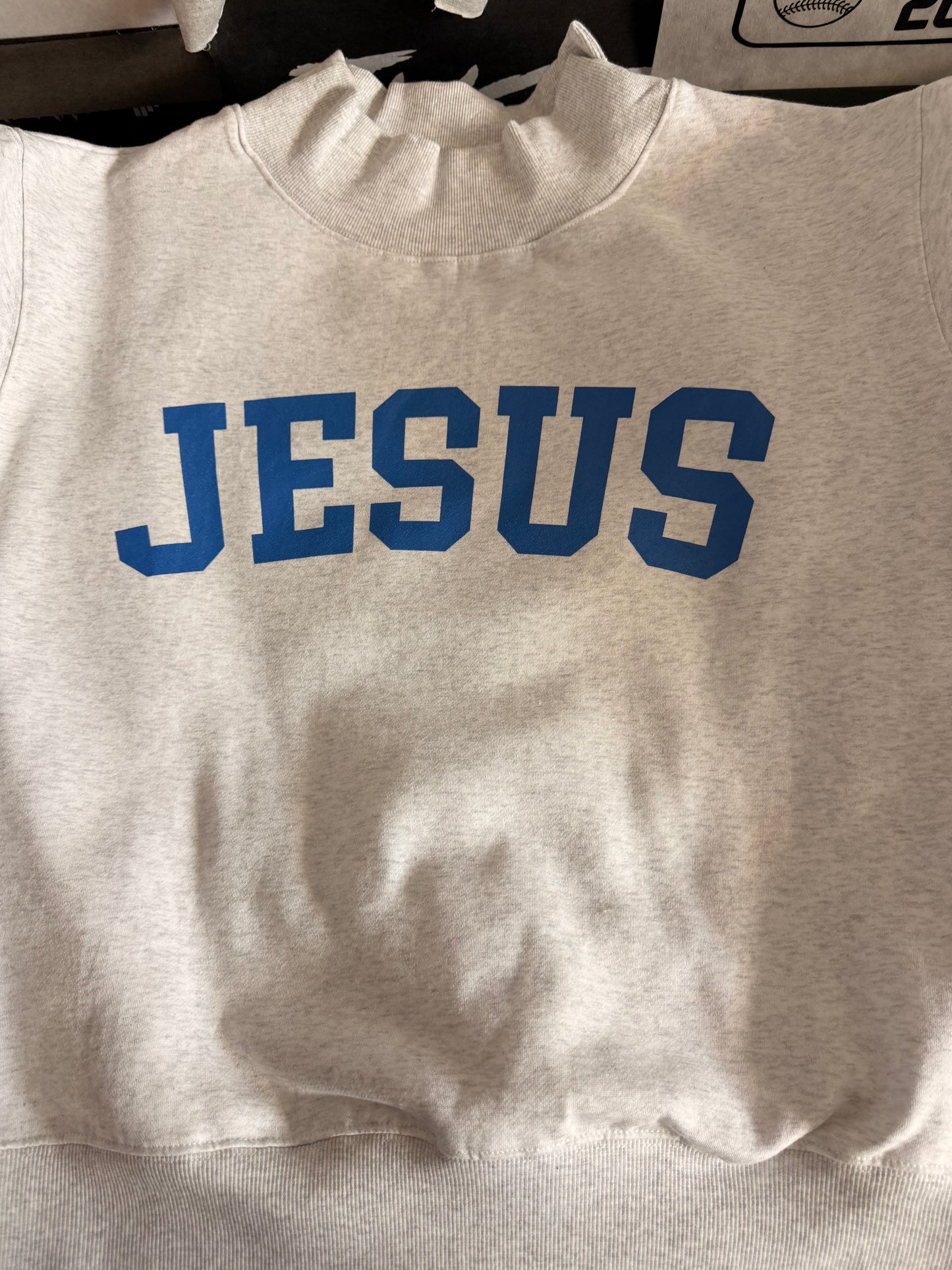 Jesus Mock Neck