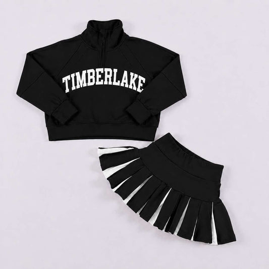 Custom Scuba + Pleated Skirt 2-Piece Cheer Set PREORDER
